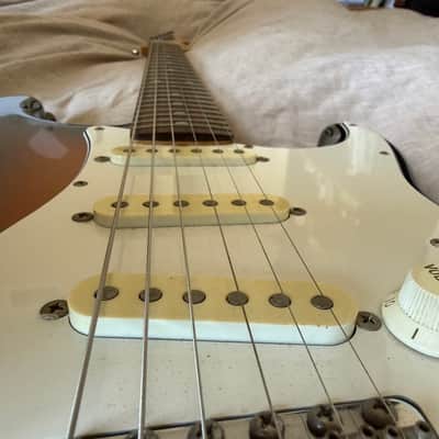 Squier Silver Series Stratocaster 1993 Sunburst MIJ Japan FujiGen image 3