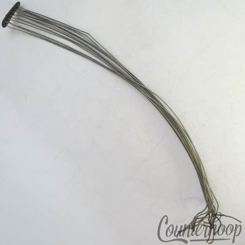 Slingerland 14"12-Strands Snare Drum Coiled Metal/Cloth Wires+Leather Butt Plate image 1