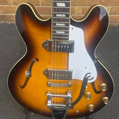 Epiphone Elitist '65 Casino Vintage Outfit 2014 - Vintage Sunburst with Bigsby. image 3