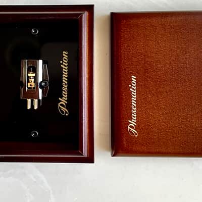 Phasemation PP-1000 MC Phono Cartridge, DLC Body, 6N OFC Coil, Line contact Diamond on Boron Cantilever image 1