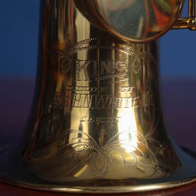 King Bb Soprano Saxophone 1926-27 - Lacquer / Spectacular! image 1