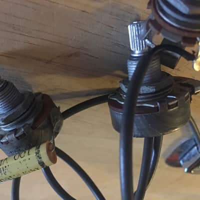 1959 DeArmond Pickup Harness w/Orig. Centralab Pots SEE VIDEO CLIP image 1