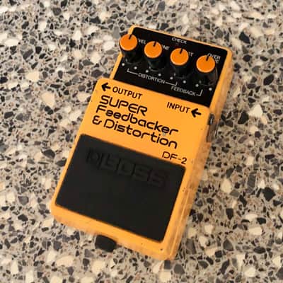 Boss DF-2 Super Feedbacker and Distortion 1985 - 1989 Made In