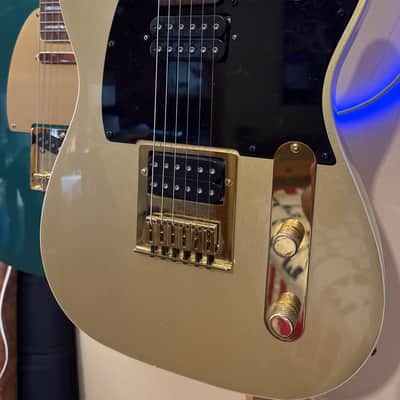 Squier John 5 Signature J5 Telecaster with Rosewood Fretboard 2014 - 2018 - Frost Gold image 4