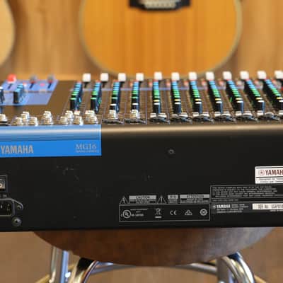 Yamaha MG16 16 Channel Analog Mixer 2014 - Present - Black image 5