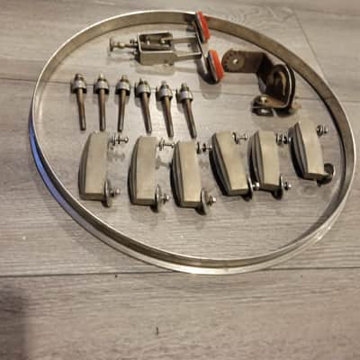 1940's Slingerland Radio King,13" Tom,Nickel Hardware image 2