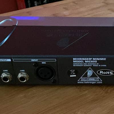 Behringer MIC800 Tube Ultragain / MiniMIC Modeling Preamp image 4