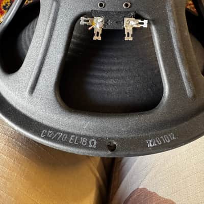 Unused Jensen C12/70 EL 16Ω Electric Lightning Guitar Speaker image 2