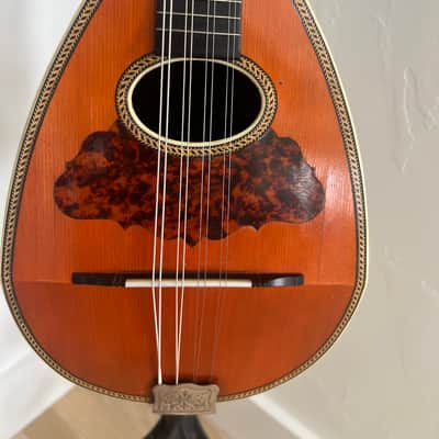 Gorgeous Martin Style Vintage 1800’s J. Howard W. Foote & Co CHALLENGE ROSEWOOD Bowlback Mandolin Challenge Bowlback Tater Bug Mandolin - Brazilian Rosewood image 2