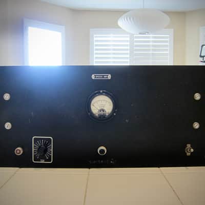 Western Electric Tube Vintage Amp Mono Power Amp Super Rare (2) Raytheon 2A3s Circa-1940s-Black Face Wooden Sides image 4