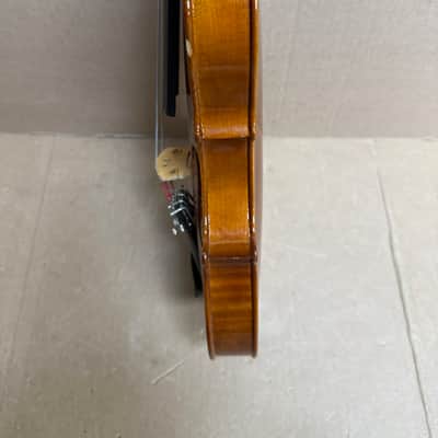 Josef Lorenz Luby (Schönbach) Czechoslovakia 4/4 Size Violin Outfit w/ Bow – Used, Good Condition image 11