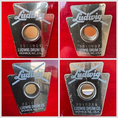 Vintage 1990s Ludwig Classic Drum Kit image 22