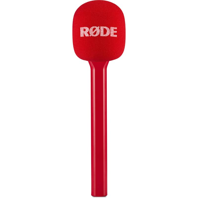 Rode Interview GO Handheld Mic Adapter for the Wireless GO Red image 1