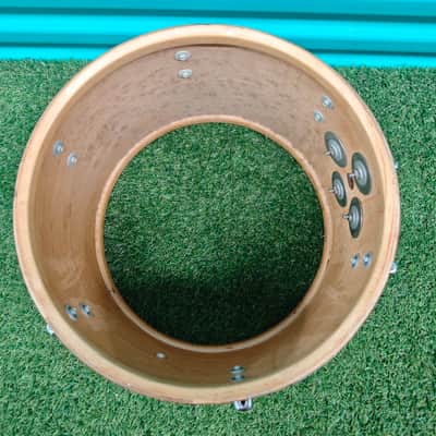 ⚡Vintage Slingerland 13"X9" Concert Tom Drum Chrome Over Wood ReRings⚡ image 12