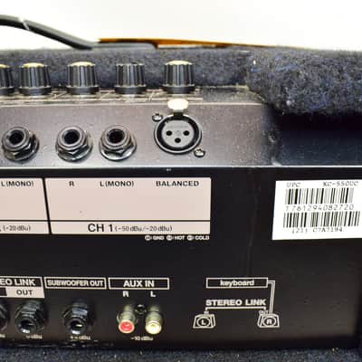 Roland KC-550 4-Channel 180-Watt 1x15" Keyboard Combo Amp image 9
