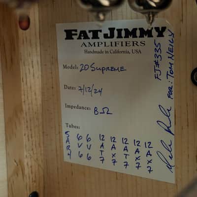2024 Fat Jimmy Supreme 20 Combo w/ EM12 image 11