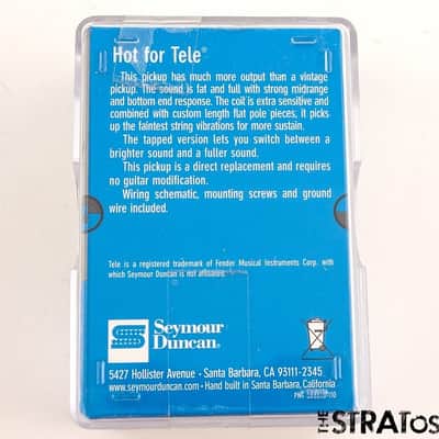 NEW Seymour Duncan STL-2 Hot Bridge Tele Single Coil Pickup image 2