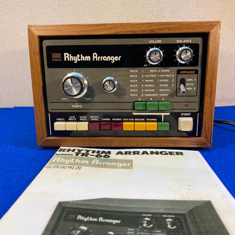 ROLAND ローランド TR-66 リズム アレンジャー Roland TR-66 Rhythm Arranger Vintage Analog Drum Machine TR66