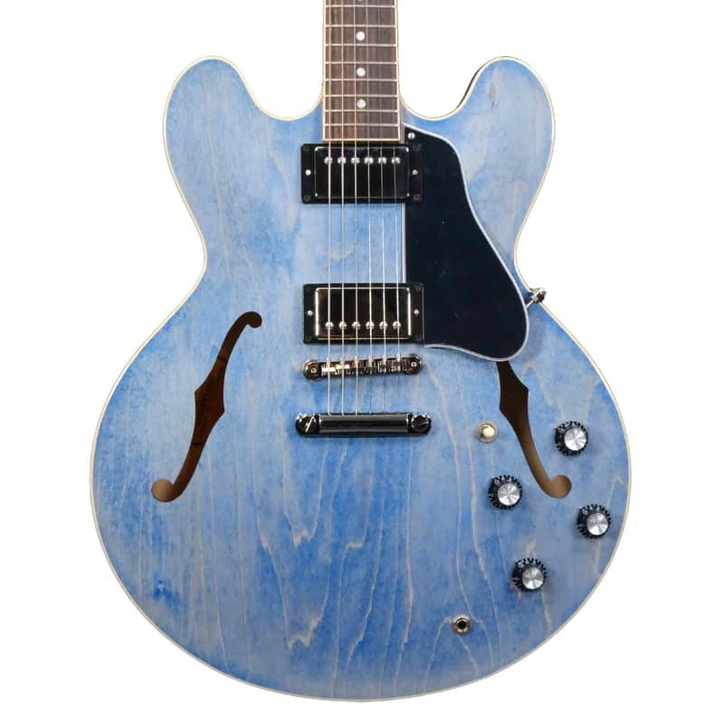 Gibson ES-335 Custom Color Series - Ocean Blue image 1