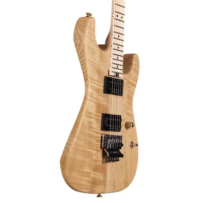 Charvel Custom Shop Flame Sassafras San Dimas Natural Oil image 5