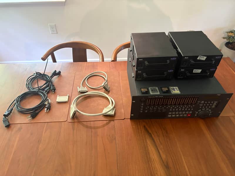 Tascam MX-2424 v3.12 Complete System | IF-AN24 + IF-AD24 | 4x Avid RS73 Drives | Tested image 1