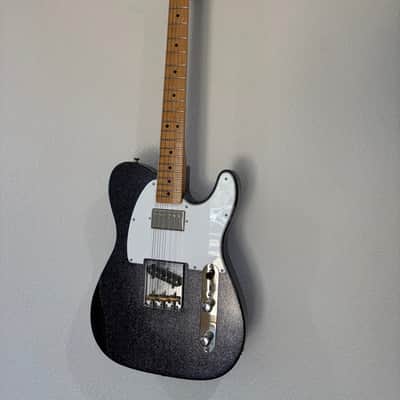5.88 lbs Fender Brad Paisley Road Worn SH Telecaster w/ Seymour Duncan Jazz SH-2n Humbucker 2025 Black Sparkle image 3