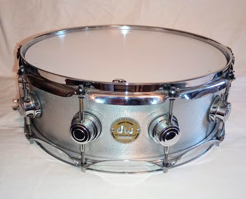 DW 3MM COLLECTOR ALUMINUM SNARE DRUM - FREE SHIP TO C-USA! image 1