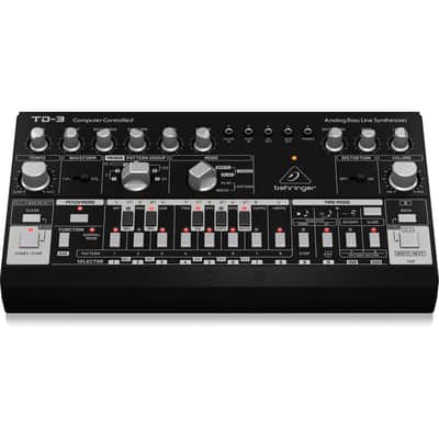BEHRINGER - SINTETIZADOR BAJO TD-3-BK (NEGRO)