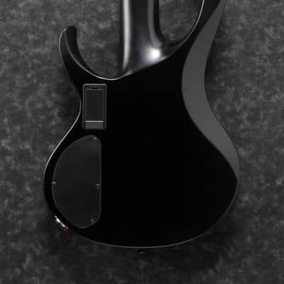 Ibanez BTB625EX-BKF Iron Label BTB Bass 5 String - Black Flat image 4