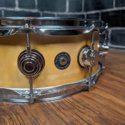 DW Collector series 5x14" Maple Snare Drum 2007 - Natural/Satin image 4