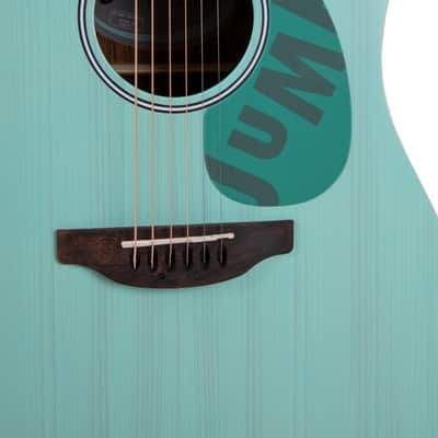 Applause AAS-69-T Applause Jump Series Dreadnought Slope Shoulders Solid European Spruce Top Maple Neck 6-String Acoustic Guitar - Celeste image 6