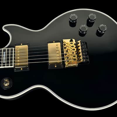 2026 Gibson Les Paul Axcess Custom with Floyd Rose Custom Shop ~ Ebony image 2