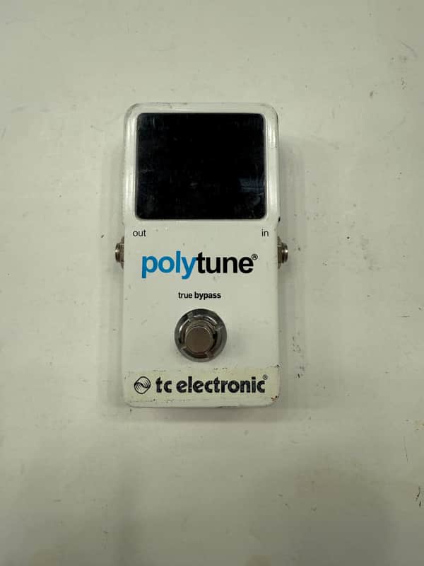 TC Electronic Polytune Poly Chromatic Tuner True Bypass Guitar Effect Pedal image 1