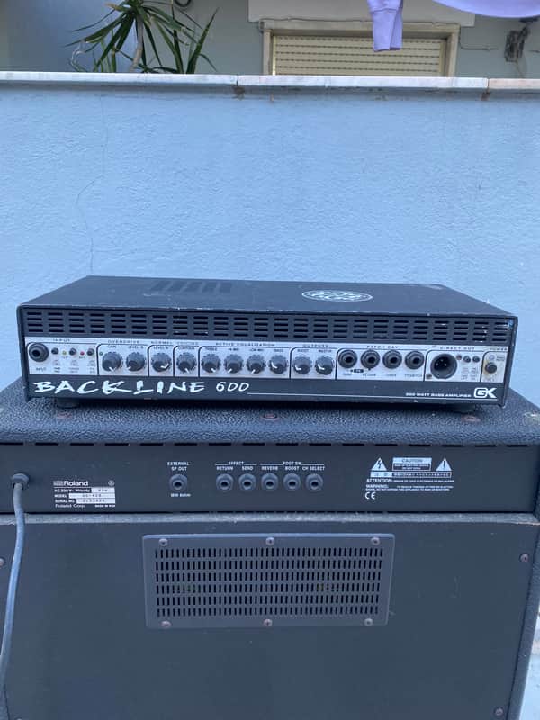Gallien-Krueger Backline 600 2-Channel 300-Watt Bass Amp Head 2005 - 2012 - Black image 1