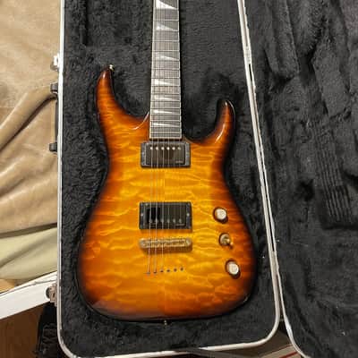 Jackson USA Select Series SLATQH Soloist Arch Top 2003 - 2005 Tobacco Sunburst image 1