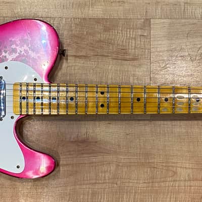 Fender Custom Shop Limited-edition '50s Thinline Telecaster Relic Pink Paisley image 2