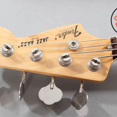 2004 Fender Japan CIJ JB75-90US ’75 Reissue Jazz Bass Vintage White USA Pickups image 3