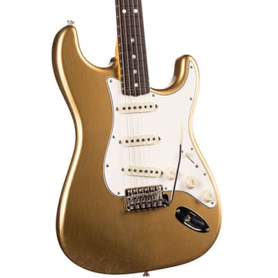 Fender Custom Shop 1966 Stratocaster DLX Closet Classic Aged Aztec Gold (061) image 1