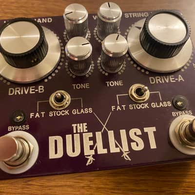 King Tone Guitar The Duellist V1 with Side Jacks | Reverb