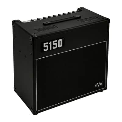 EVH 5150 Iconic Series 15W 1 x 10 Combo 2-Channels Electric Guitar Amp with One 6L6 Power Tube and Multi-Stage Hybrid Preamp Section (Black) image 3
