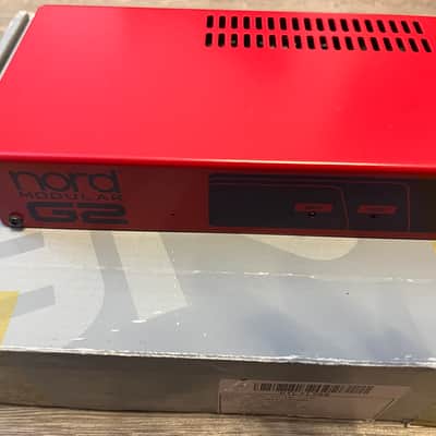 Nord Modular G2 Engine Software-Controlled Rackmount Synthesizer 2004 - 2009 - Red image 2