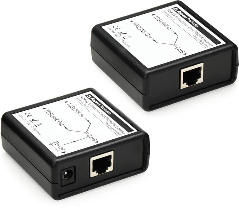 Appsys ADX-16 Kit ADAT Cat 5 Extender image 1