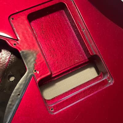 2000 Japan Fujigen Ibanez RG7420 7 String Magenta Crush Guitar