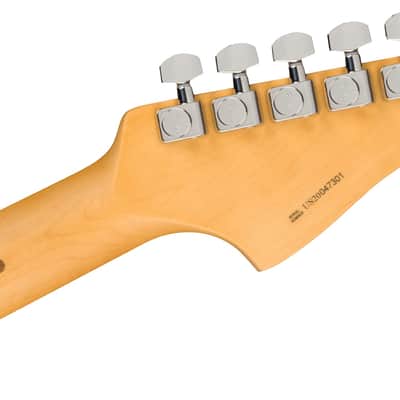 FENDER - American Professional II Jazzmaster Left-Hand Maple Fingerboard Miami Blue - 0113982719 image 6