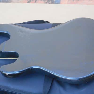 Very Cool Vintage Zim Gar EB1 Bass Guitar 1960s Sunburst Japan Teisco image 5