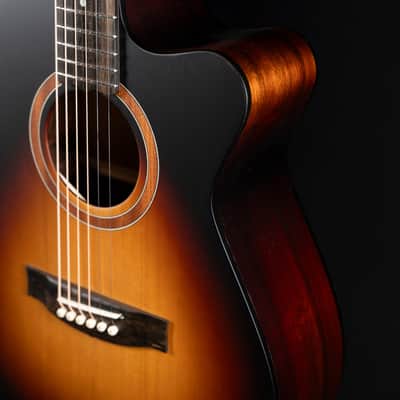 Maton SRS808C Acoustic/Electric Guitar - Tobacco Sunburst image 6