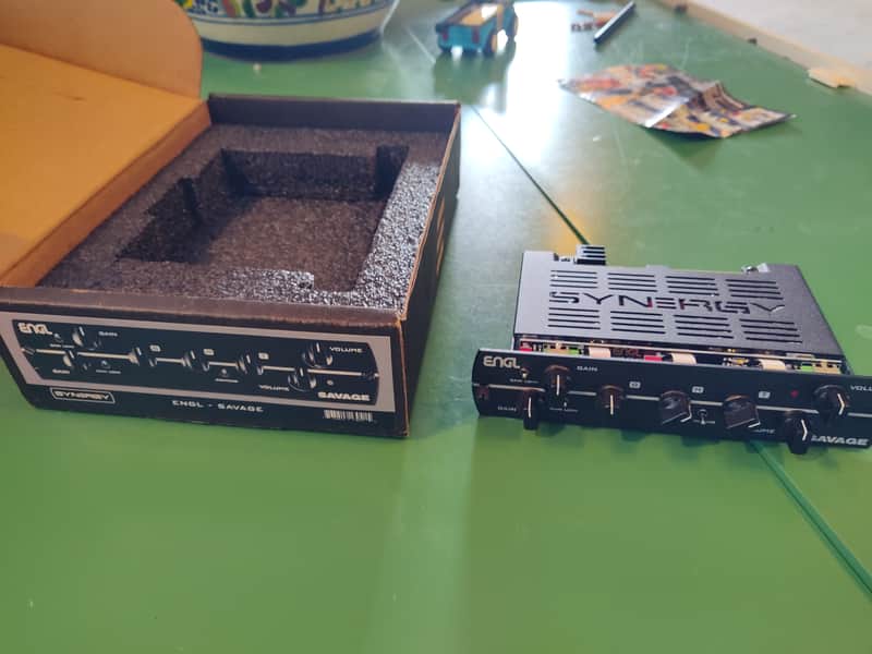 Synergy ENGL Savage 2-Channel Preamp Module 2019 - 2020 - Black image 1