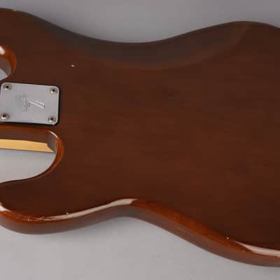 1978 Fender Precision Bass - Fretless Rosewood - Walnut / Mocha image 13