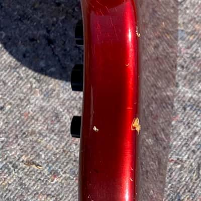 Fender Jazz Bass 1968 - Candy Apple Red - Custom Color - CAR image 14