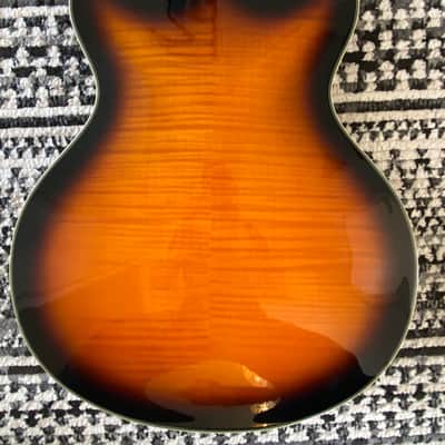 D'Angelico Excel EX-DC Semi-Hollow with Stop-Bar Tailpiece 2010s - Vintage Sunburst image 9